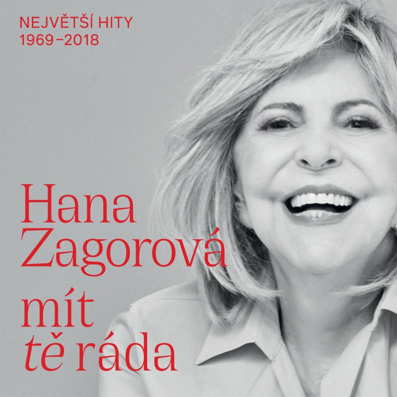ZAGOROVÁ HANA - Mít tě ráda / Největší hity 1969-2018 / 2 LP