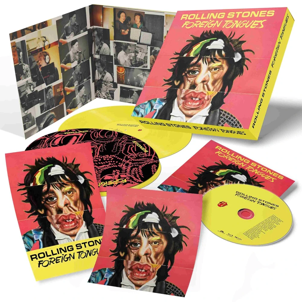 ROLLING STONES - Foreign Tongues / Yellow Vinyl Box / 2LP+Blu-ray 