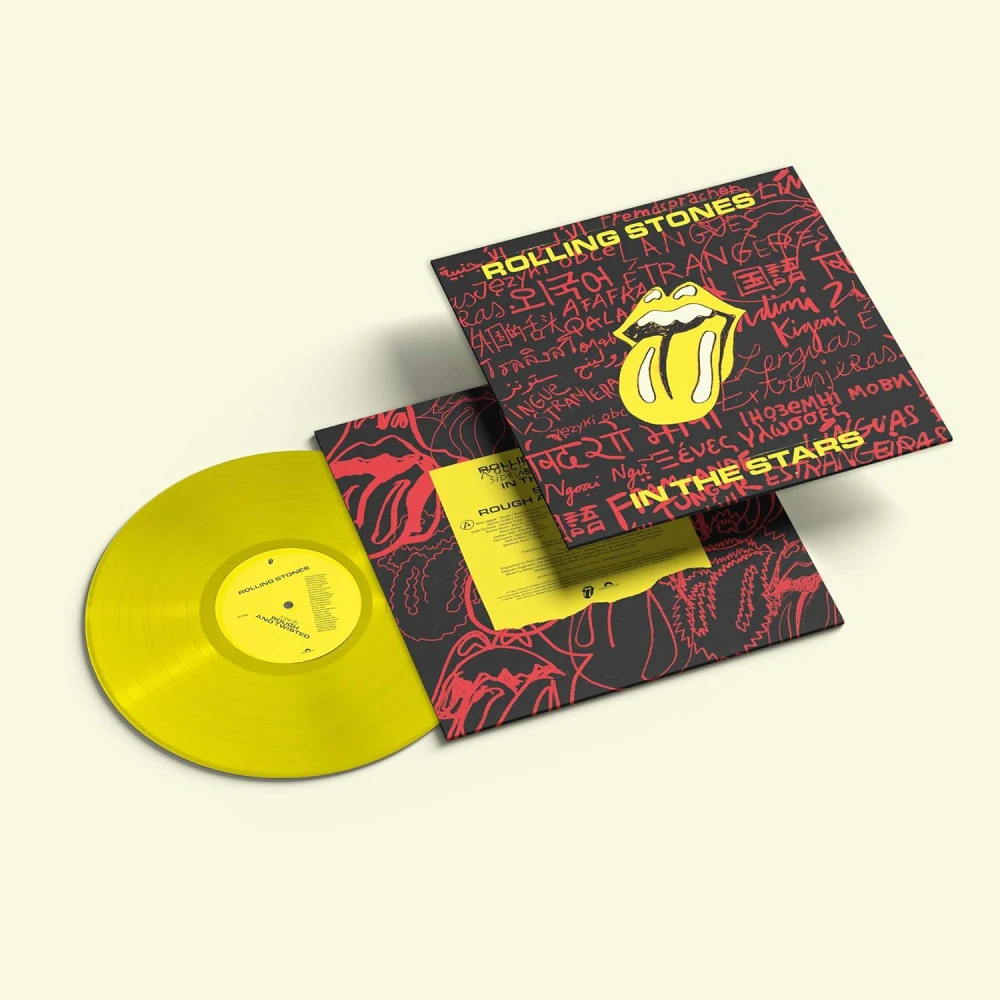 ROLLING STONES - In The Stars / 10" Single / Yellow Vinyl