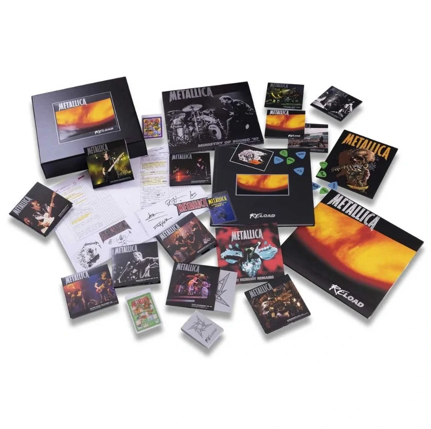 METALLICA - Reload / Remastered / Deluxe Vinyl Box  / 7LP+7"+15CD+4DVD