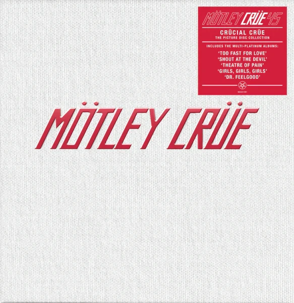 MOTLEY CRUE - Crücial Crüe / 45th Anniversary / Picture Vinyl Box / 5LP