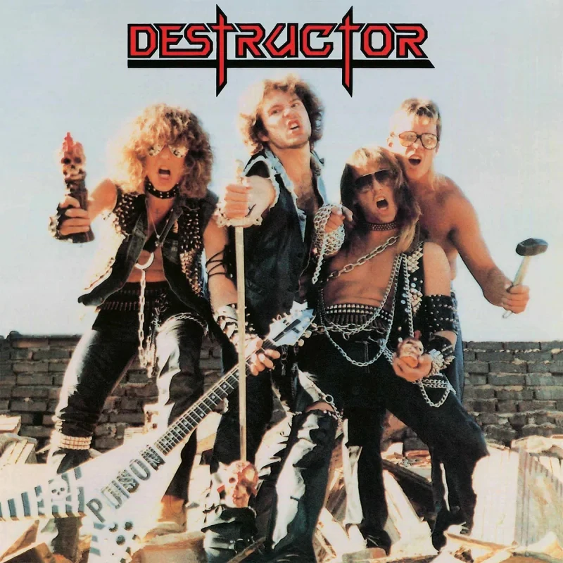 DESTRUCTOR - Maximum Destruction LP+7" / Coloured Vinyl / P+S