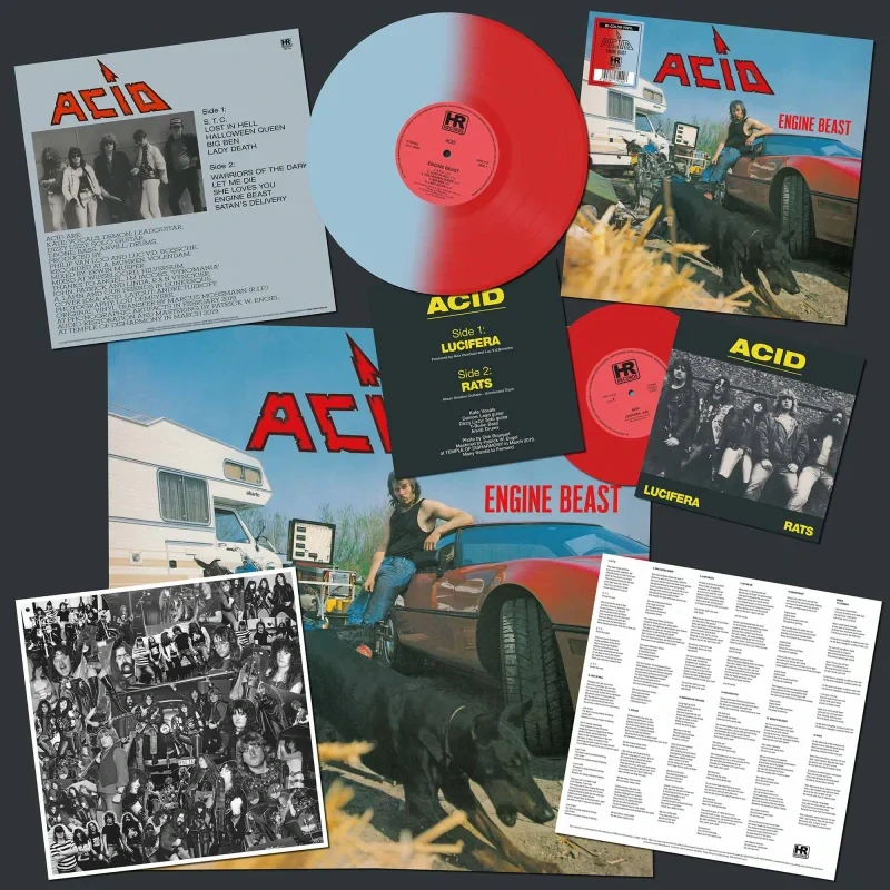 ACID - Engine Beast / LP+7 / Coloured Vinyl