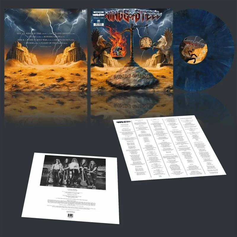 WINGS OF STEEL - Winds of Time / Marble Vinyl