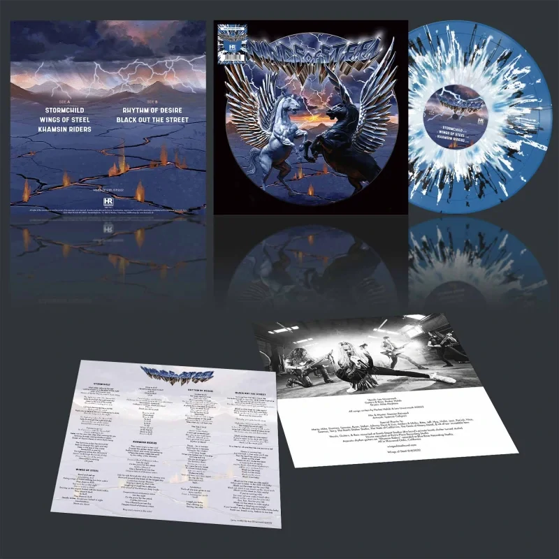WINGS OF STEEL - Wings of Steel / Splatter Vinyl