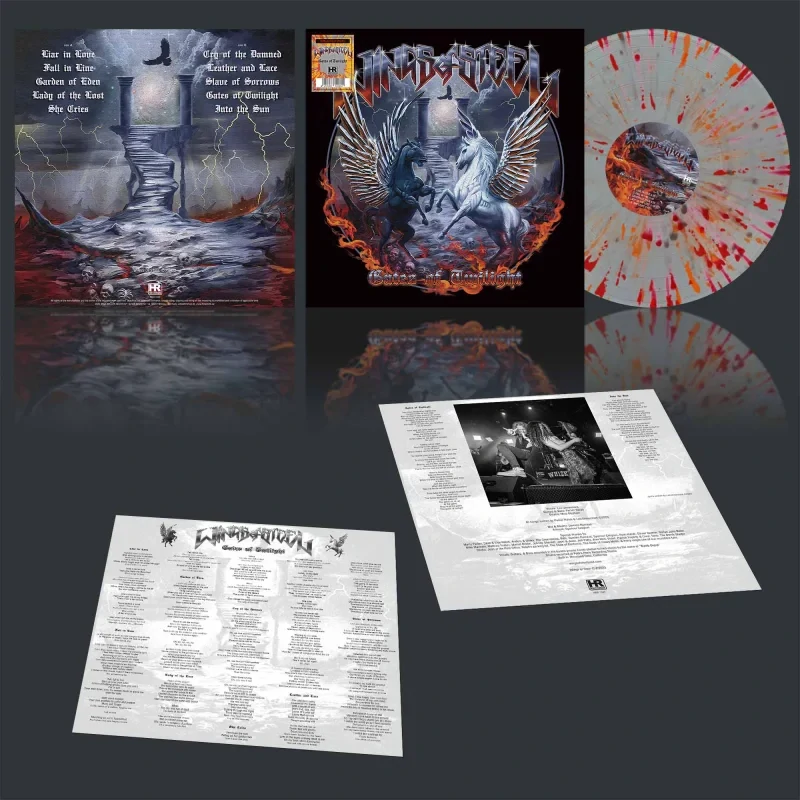 WINGS OF STEEL - Gates of Twilight / Splatter Vinyl