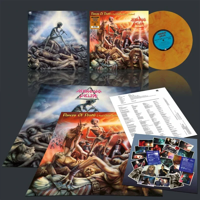 MEKONG DELTA - Dances of Death (And Other Walking Shadows) / Marbled Vinyl