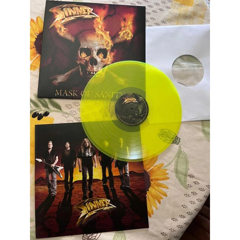SINNER - Mask of Sanity / Coloured Vinyl / Ltd. 400