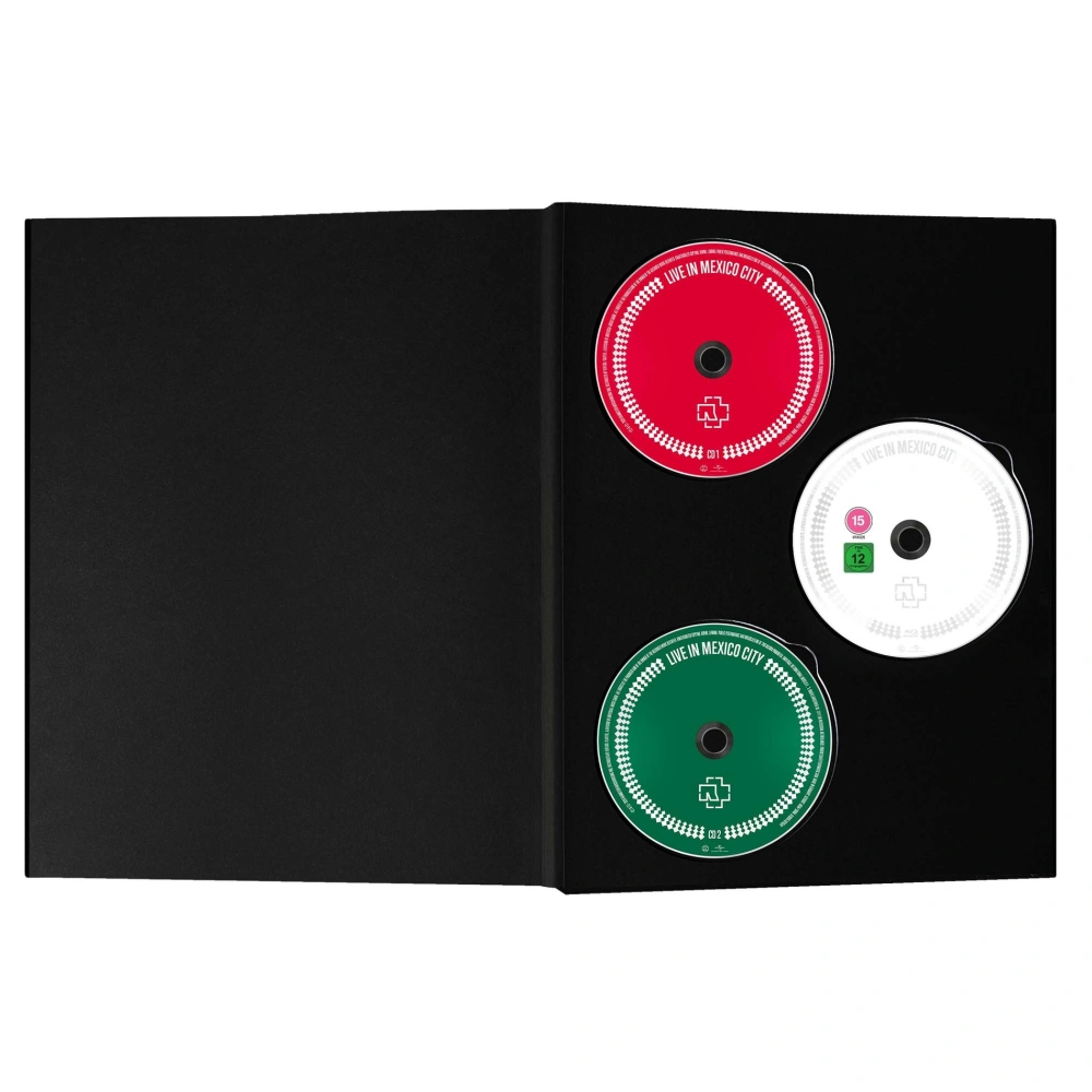 RAMMSTEIN - Live In Mexico City / Deluxe / 2CD+Blu-ray