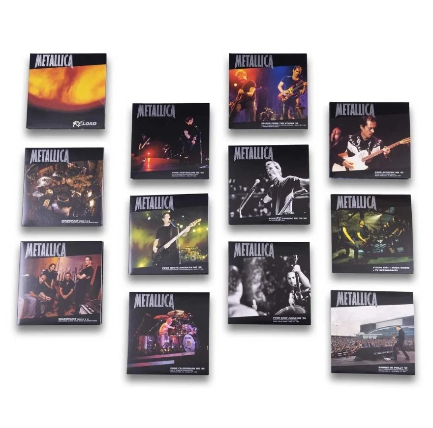METALLICA - Reload / Remastered / Deluxe Vinyl Box  / 7LP+7"+15CD+4DVD