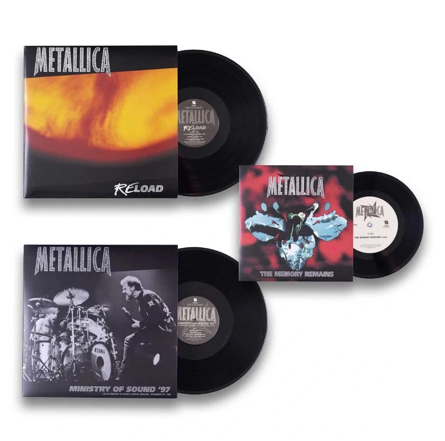 METALLICA - Reload / Remastered / Deluxe Vinyl Box  / 7LP+7"+15CD+4DVD
