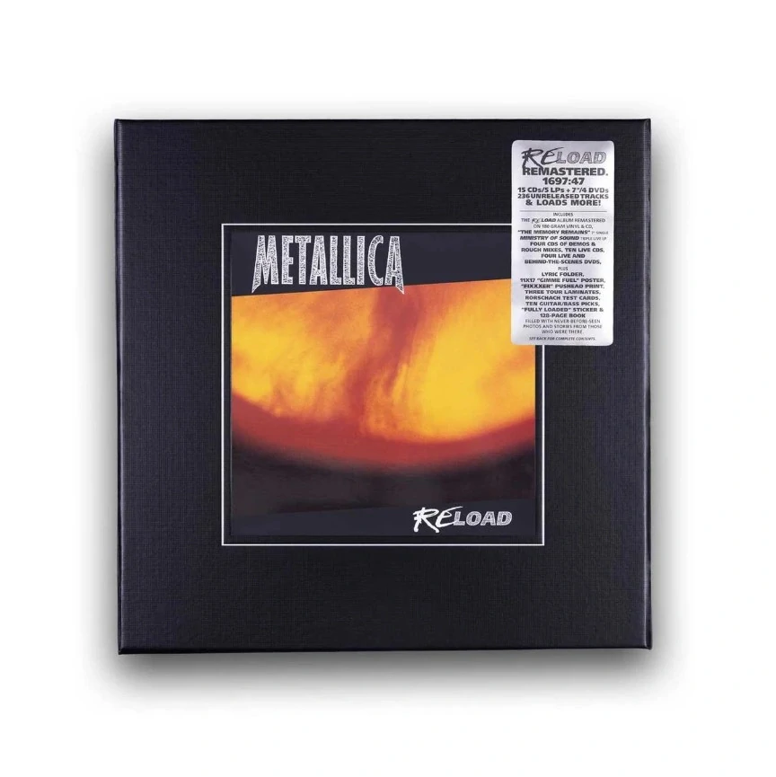 METALLICA - Reload / Remastered / Deluxe Vinyl Box  / 7LP+7"+15CD+4DVD
