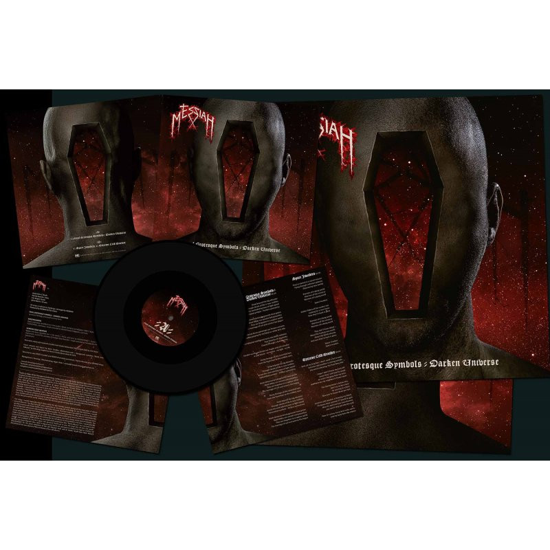 MESSIAH - FATAL GROTESQUE SYMBOLS - DARKEN UNIVERSE / MINI LP /
