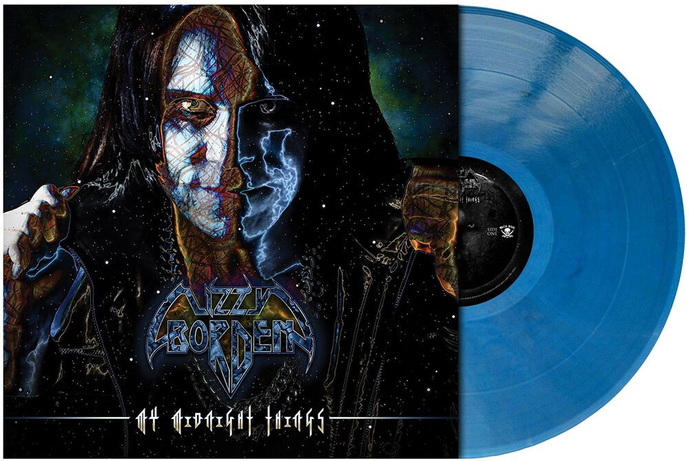 LIZZY BORDEN - MY MIDNIGHT THINGS / CLEAR PACIFIC BLUE MARBLED VINYL / LIMITED 300 KS