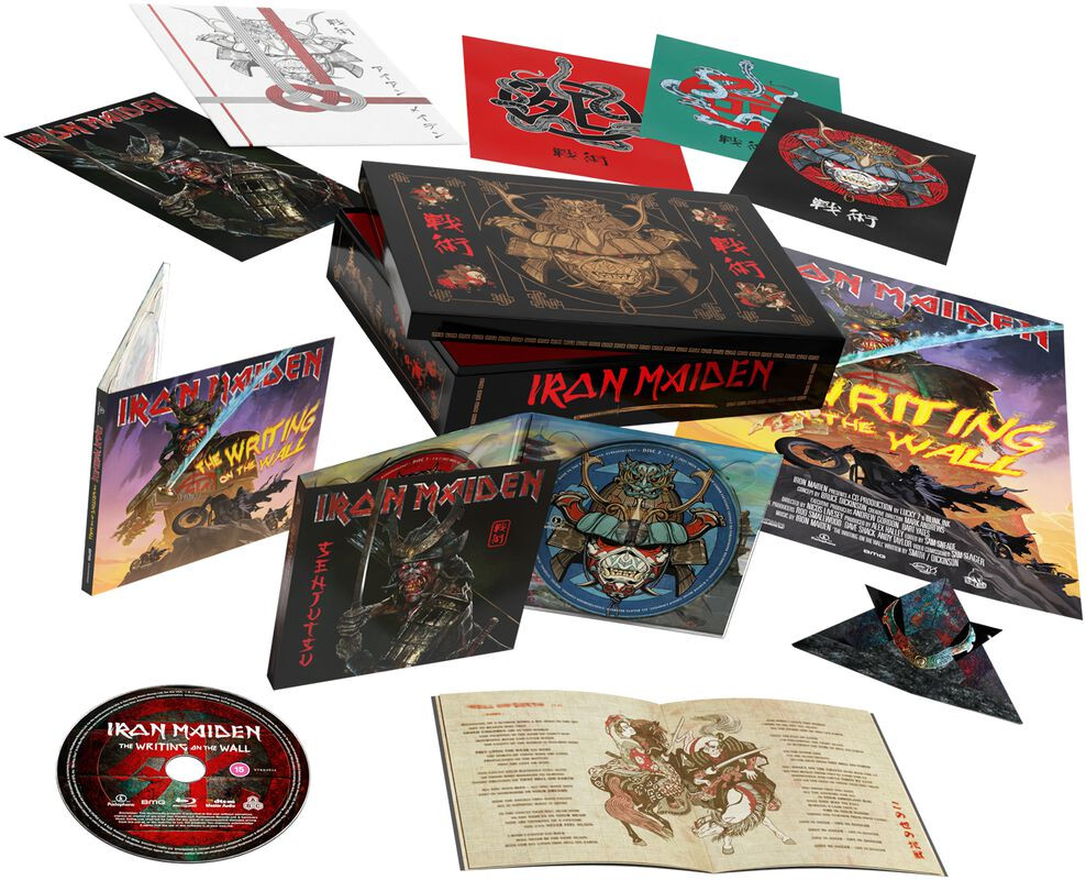 IRON MAIDEN - SENJUTSU / 2CD+BLU-RAY