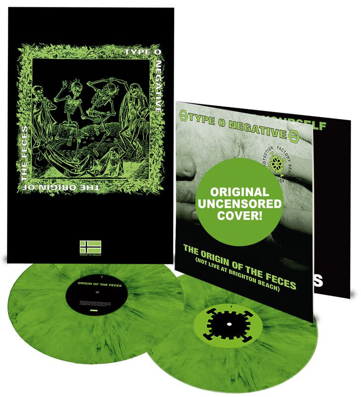 TYPE O NEGATIVE - ORIGIN OF THE FECES / 2 LP