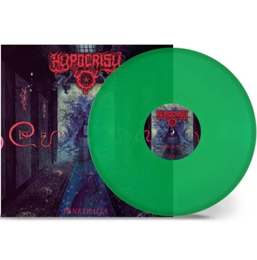 HYPOCRISY - PENETRALIA / TRANSPARENT GREEN VINYL