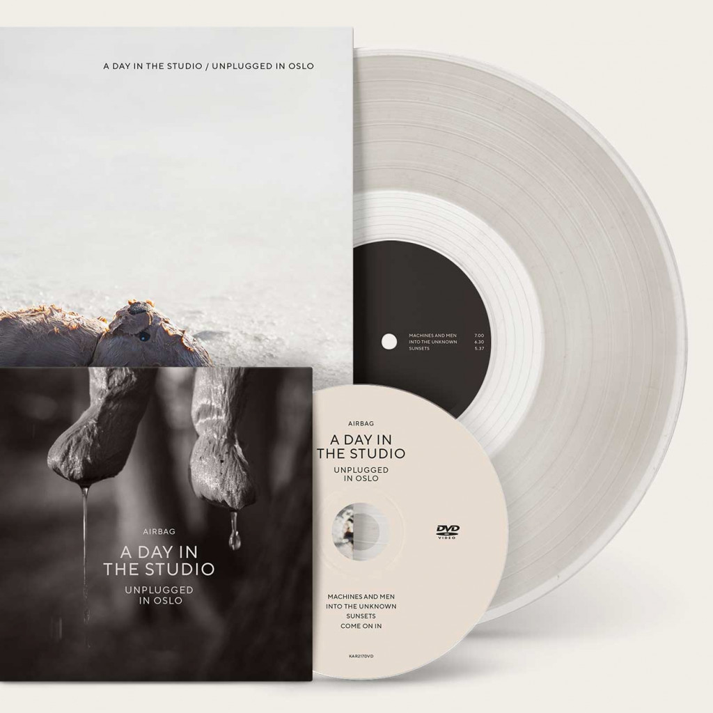 AIRBAG - A DAY IN THE STUDIO / UNPLUGGED IN OSLO / LP + DVD / CLEAR
