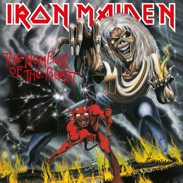 IRON MAIDEN - NUMBER OF THE BEAST / REEDICE 2024 / 1 LP