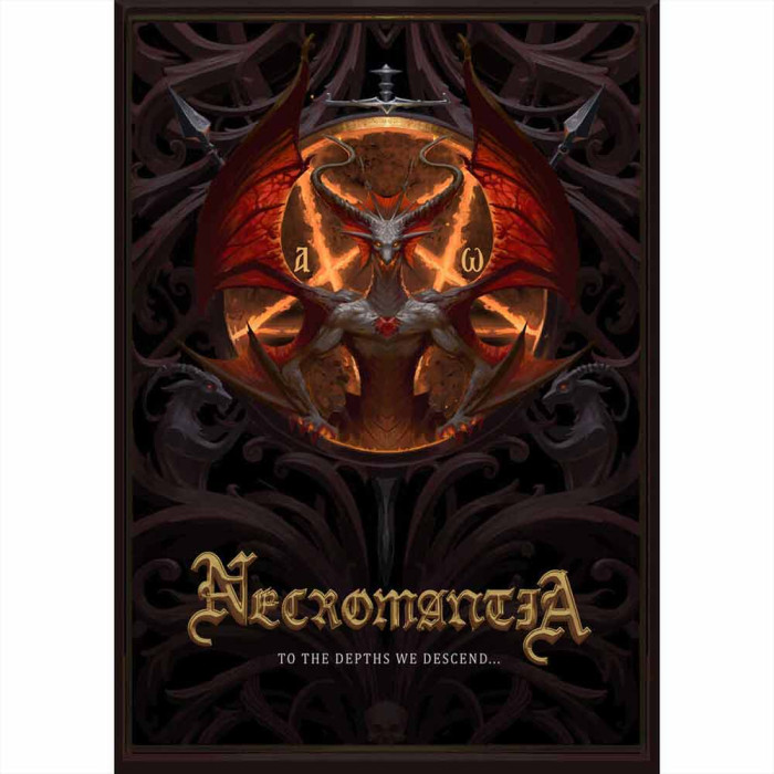NECROMANTIA - TO THE DEPTHS WE DESCEND... / CD A5 DIGIPAK / LTD. 1500 KS