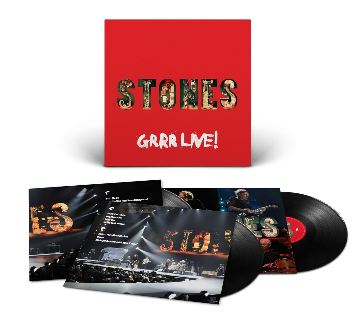 ROLLING STONES - GRRR LIVE! / 3 LP