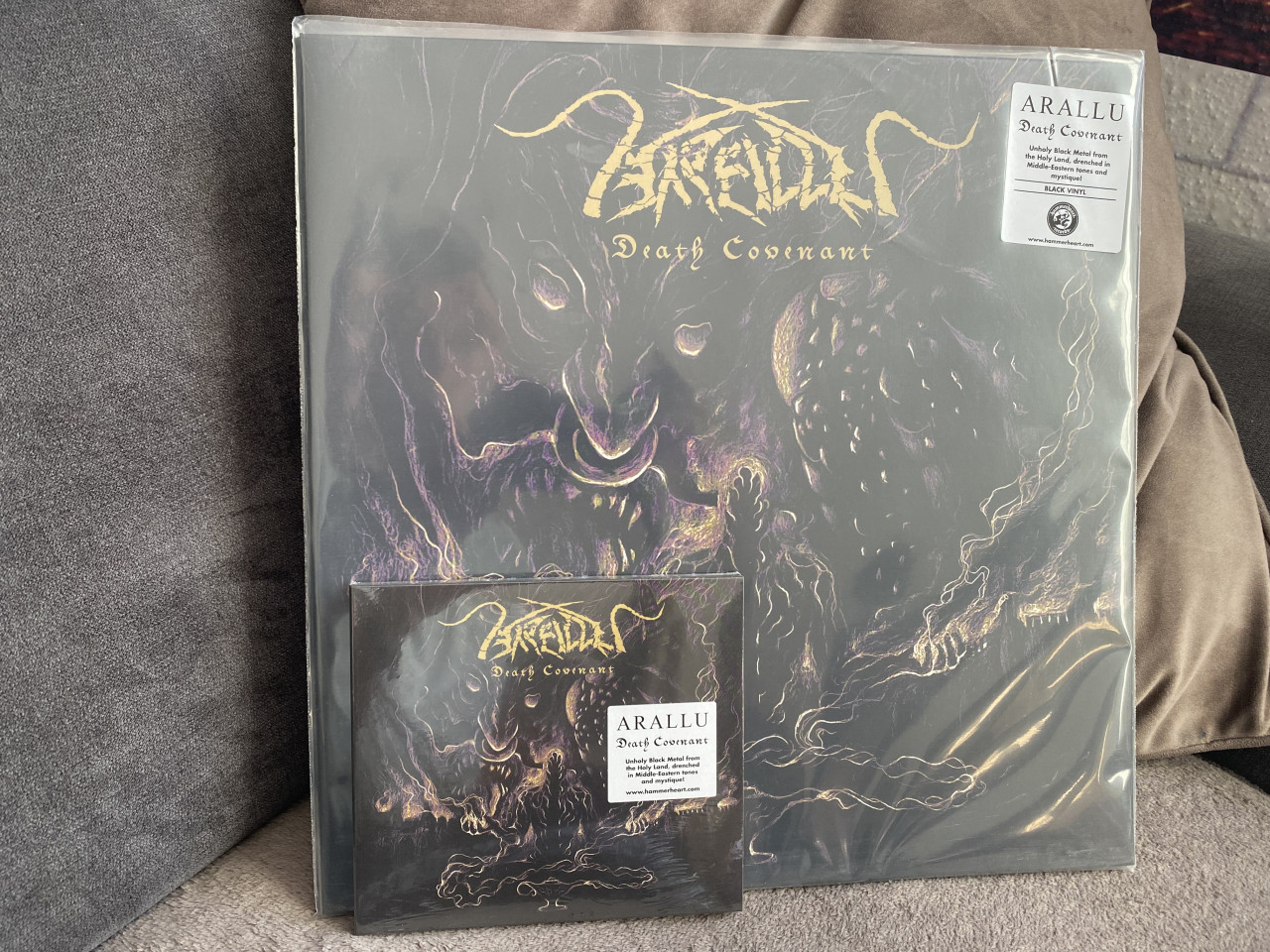 ARALLU - DEATH COVENANT / VINYL / + CD ZDARMA