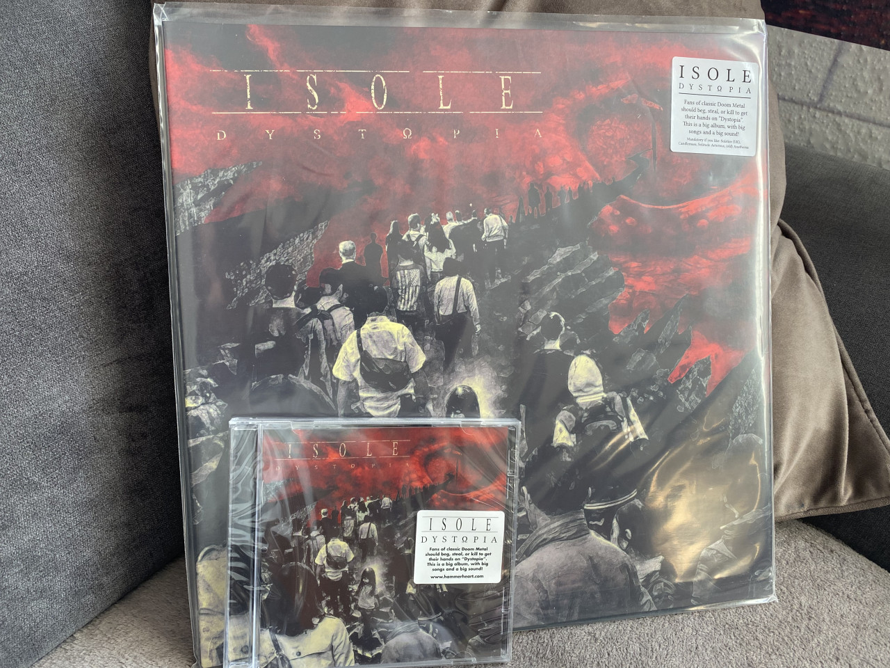 ISOLE - DYSTOPIA / VINYL / + CD ZDARMA