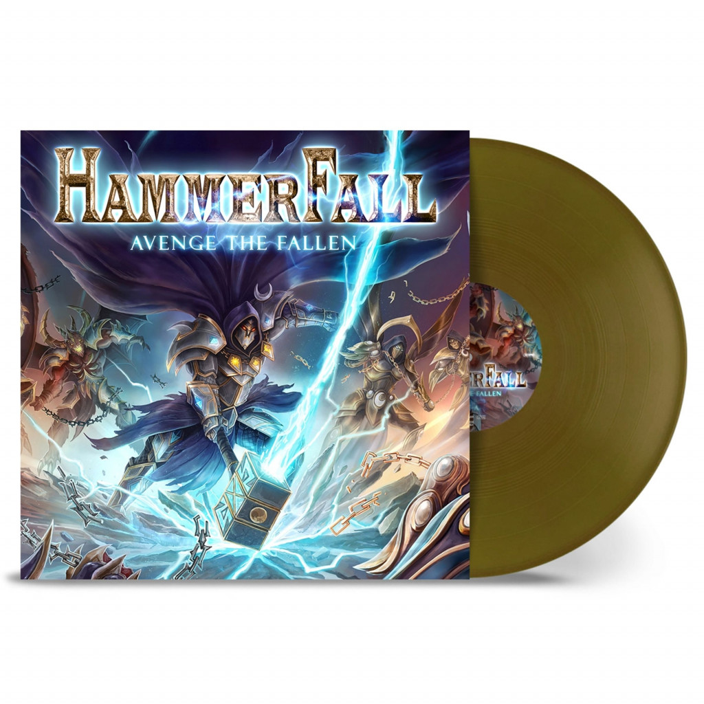 HAMMERFALL - AVENGE THE FALLEN / GOLD VINYL