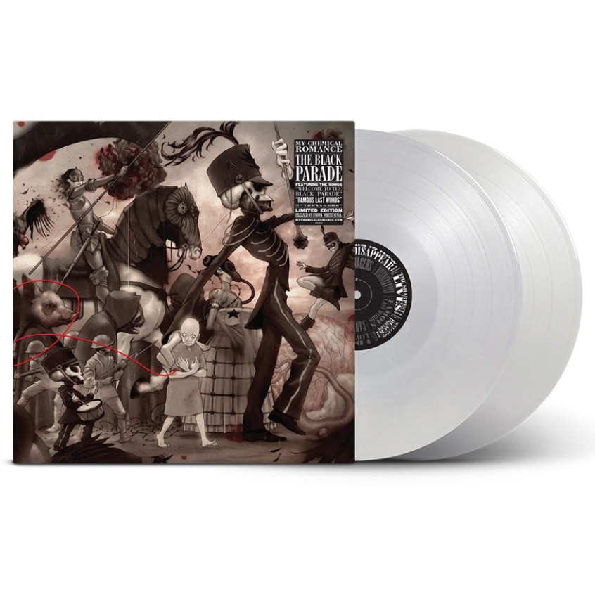 MY CHEMICAL ROMANCE - BLACK PARADE / LIMITED / CLEAR VINYL / 2LP