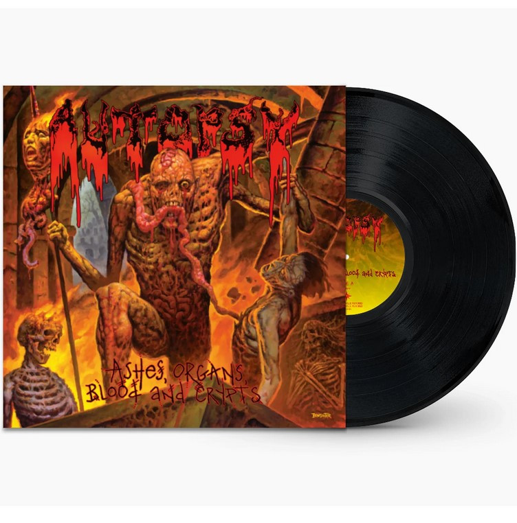 AUTOPSY - ASHES,ORGANS,BLOOD AND CRYPTS / VINYL