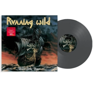 RUNNING WILD - UNDER JOLLY ROGER / GREY VINYL