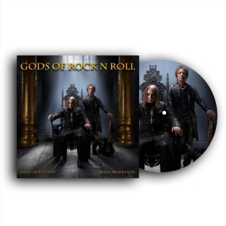OSBOURNE OZZY & BILLY MORRISON - GODS OF ROCK N ROLL / PICTURE VINYL / 12in LP