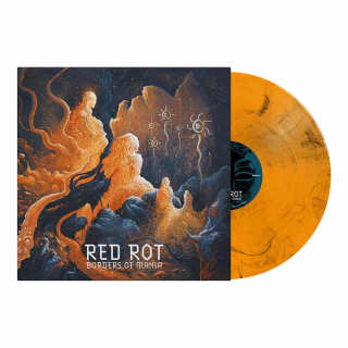 RED ROT - Borders Of Mania / Orange Marbled Vinyl
