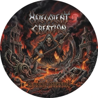 MALEVOLENT CREATION - Burning Darkness / 7" Picture vinyl