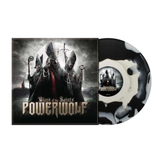 POWERWOLF - Blood Of The Saints (15th Ann. RI) / White Black Melt Vinyl