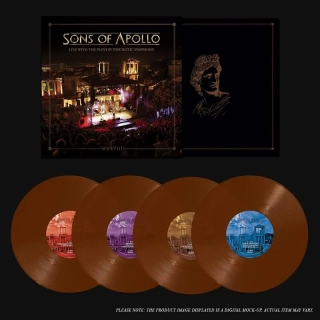 SONS OF APOLLO - Live With The Plovdiv Psychotic Symphony / 4 LP / Coloured Vinyl