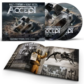 ACCEPT - Teutonic Titans 1976-2026 / 2 CD - Digisleeve  