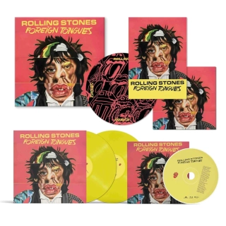 ROLLING STONES - Foreign Tongues / Yellow Vinyl Box / 2LP+Blu-ray 
