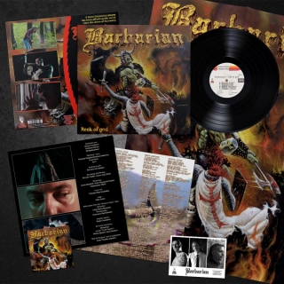 BARBARIAN - The Reek of God / Vinyl / P+S