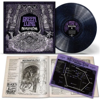 GREEN LUNG - Necropolitan / Midnight Sparkle Vinyl / P+S