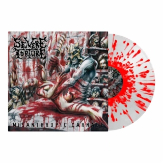 SEVERE TORTURE - Misanthropic Carnage / Splatter Vinyl