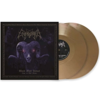 ENTHRONED - Black Goat Ritual - Live in Thy Flesh / Gold Vinyl