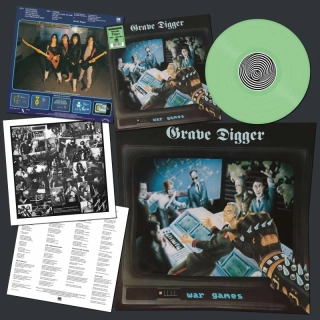 GRAVE DIGGER - War Games LP / Coloured Vinyl