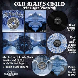 OLD MAN'S CHILD - The Pagan Prosperity / Splatter Vinyl