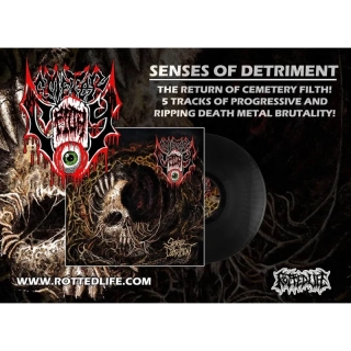 CEMETERY FILTH - Senses of Detriment / Vinyl