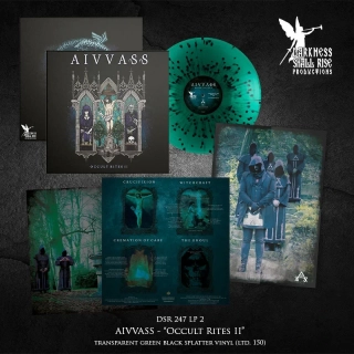 AIVVASS - Occult Rites II / Splatter Vinyl