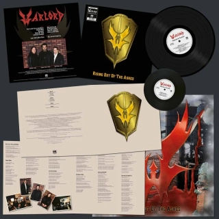 WARLORD - Rising Out of the Ashes / LP+7"
