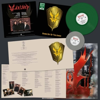 WARLORD - Rising Out of the Ashes / LP+7" / Coloured Vinyl
