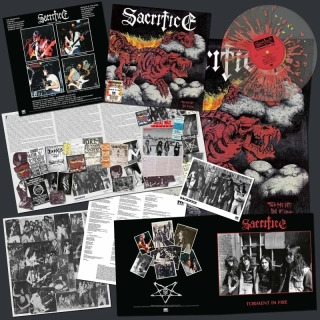 SACRIFICE - Torment in Fire / Splatter Vinyl