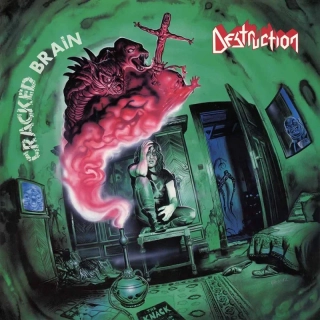 DESTRUCTION - Cracked Brain / Splatter Vinyl